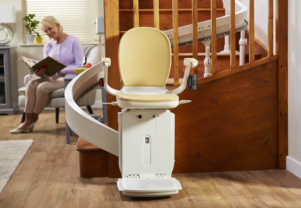 acorn curved stairlift